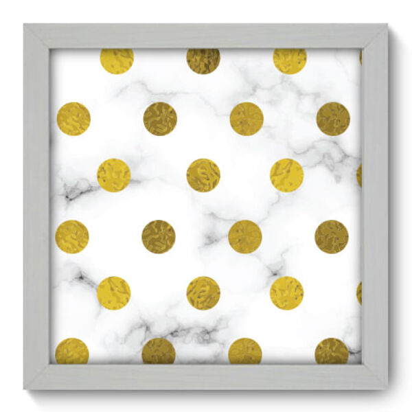 Quadro Decorativo - Mármore - 22cm X 22cm - 095qnaab