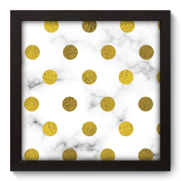 Quadro Decorativo - Mármore - 22cm X 22cm - 095qnaap