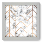Quadro Decorativo - Mármore - 22cm X 22cm - 102qnaab