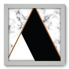 Quadro Decorativo - Mármore - 22cm X 22cm - 172qnaab