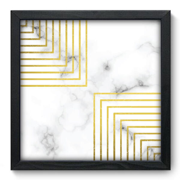Quadro Decorativo - Mármore - 33cm X 33cm - 092qnabp