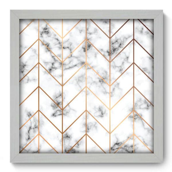 Quadro Decorativo - Mármore - 33cm X 33cm - 102qnabb