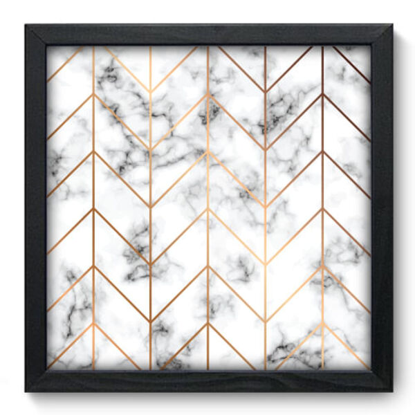 Quadro Decorativo - Mármore - 33cm X 33cm - 102qnabp