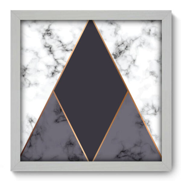 Quadro Decorativo - Mármore - 33cm X 33cm - 157qnabb