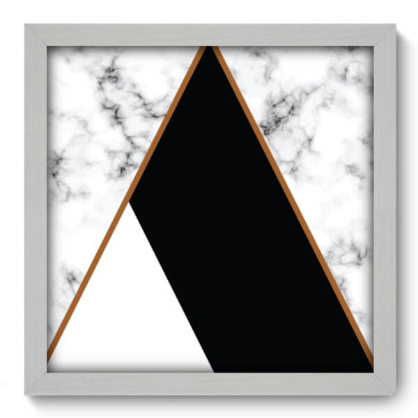 Quadro Decorativo - Mármore - 33cm X 33cm - 172qnabb