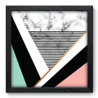 Quadro Decorativo - Mármore - 33cm X 33cm - 173qnabp