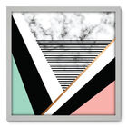 Quadro Decorativo - Mármore - 50cm X 50cm - 173qnacb