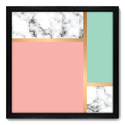 Quadro Decorativo - Mármore - 50cm X 50cm - 175qnacp