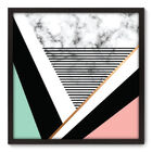 Quadro Decorativo - Mármore - 70cm X 70cm - 173qnadp