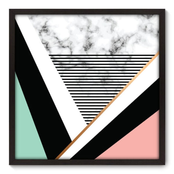 Quadro Decorativo - Mármore - 70cm X 70cm - 173qnadp