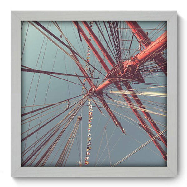 Quadro Decorativo - Mastro - 33cm X 33cm - 047qdkb