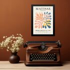 Quadro Decorativo Matisse Corais Sobrepostos 45x34cm - Com Vi