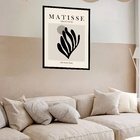 Quadro Decorativo Matisse Henri  - 70x50cm Moldura Preta