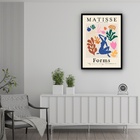 Quadro Decorativo Matisse The Cut-outs Forms  - 70x50cm Moldu