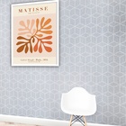 Quadro Decorativo Matisse The Cut-outs Terra  - 70x50cm Moldu