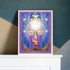 Quadro Decorativo Melquisedec - O Rei Do Mundo 45x34cm Moldur