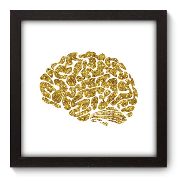 Quadro Decorativo - Mente - 22cm X 22cm - 091qndap
