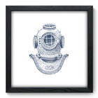 Quadro Decorativo - Mergulho - 33cm X 33cm - 043qdkp