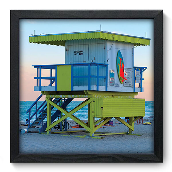 Quadro Decorativo - Miami - 33cm X 33cm - 128qdmp