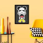 Quadro Decorativo Mickey Star Wars 45x34cm A3 (45 X 34)