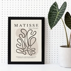 Quadro Decorativo Minimalista Abstrato matisse 24x18cm - Com