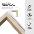 Quadro Decorativo Minimalista Frase Seja Forte E Corajoso Rel