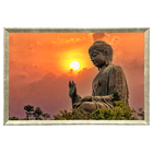 Quadro Decorativo Místico Buda 40x60cm Dourado