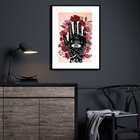 Quadro Decorativo Místico Mão Universo - 60x48cm Moldura:made