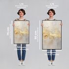 Quadro Decorativo Modelo Rústico Com 2 Telas De Parede Para S