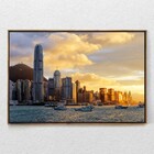 Quadro Decorativo Moderno Abu Dhabi Com Moldura E Sem Vidro 9