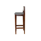 Quadro Decorativo Moderno Flor Cinza 33x24cm - Com Vidro Mold