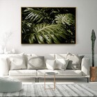 Quadro Decorativo Moderno Planta Costela De Adão Com Moldura