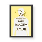 Quadro Decorativo Moldura A3 Impressão Personalizada Foto