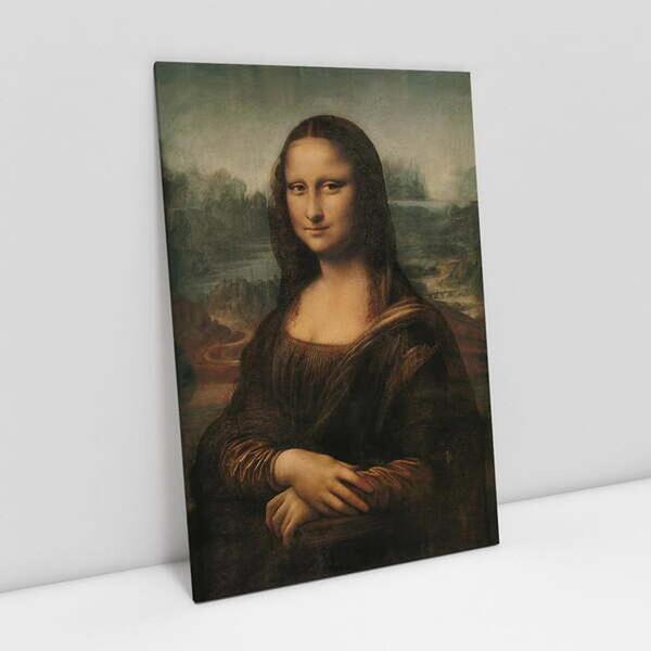 Quadro Decorativo Monalisa De Leonardo Da Vinci 1 Tela | Leroy Merlin