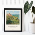 Quadro Decorativo Monet The Fisherman´s house 45x34cm - Com V