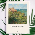 Quadro Decorativo Monet The Fisherman´s house 45x34cm - Com V