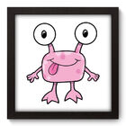 Quadro Decorativo - Monstrinho - 22cm X 22cm - 040qdip