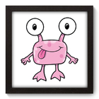 Quadro Decorativo - Monstrinho - 22cm X 22cm - 040qdip