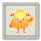 Quadro Decorativo - Monstrinho - 22cm X 22cm - 044qdib