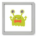 Quadro Decorativo - Monstrinho - 33cm X 33cm - 147qdbb