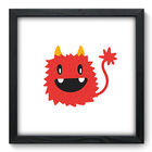 Quadro Decorativo - Monstrinho - 33cm X 33cm - 149qdbp