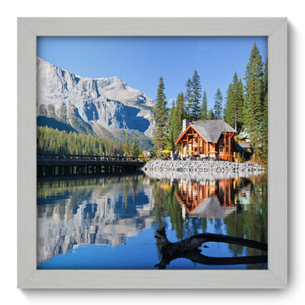 Quadro Decorativo - Montanha - 22cm X 22cm - 076qnpab