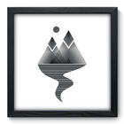 Quadro Decorativo - Montanha - 33cm X 33cm - 166qnabp