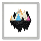 Quadro Decorativo - Montanha - 50cm X 50cm - 164qnacb