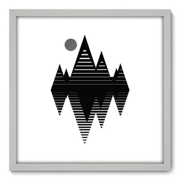 Quadro Decorativo - Montanha - 50cm X 50cm - 165qnacb