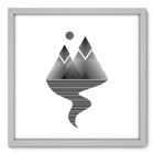 Quadro Decorativo - Montanha - 50cm X 50cm - 166qnacb