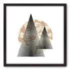 Quadro Decorativo - Montanha - 70cm X 70cm - 162qnadp