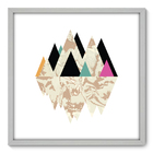 Quadro Decorativo - Montanha - 70cm X 70cm - 163qnadb