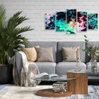 Quadro Decorativo Mosaico Tendenci Abstrato - Be Color