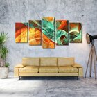 Quadro Decorativo Mosaico Tendenci Abstrato - Elementais